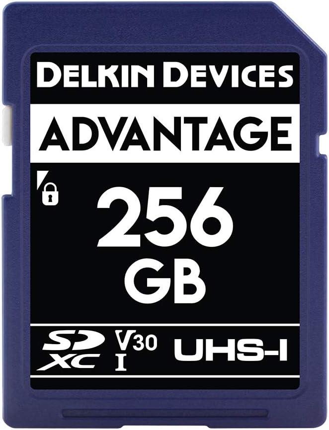 Delkin Devices 256GB Advantage SDXC UHS-I (V30) Hafıza Kartı