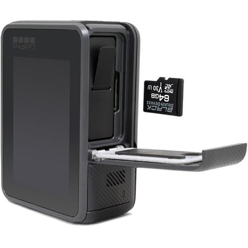 Delkin Devices 64GB SİYAH UHS-I microSDXC SD Adaptörlü Hafıza Kartı