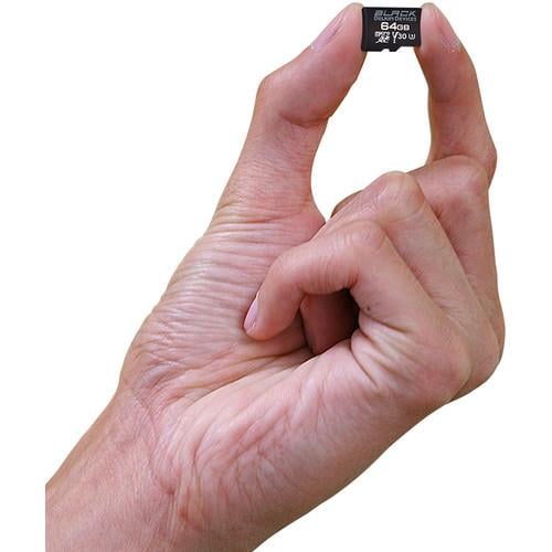 Delkin Devices 64GB SİYAH UHS-I microSDXC SD Adaptörlü Hafıza Kartı