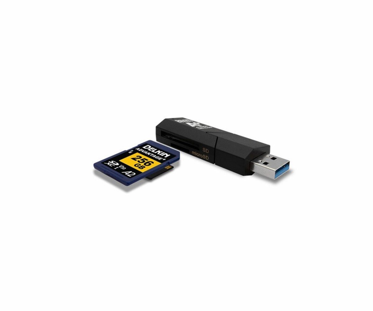 Delkin Devices USB 3.1 SD ve Micro SD A2 Kart Okuyucu