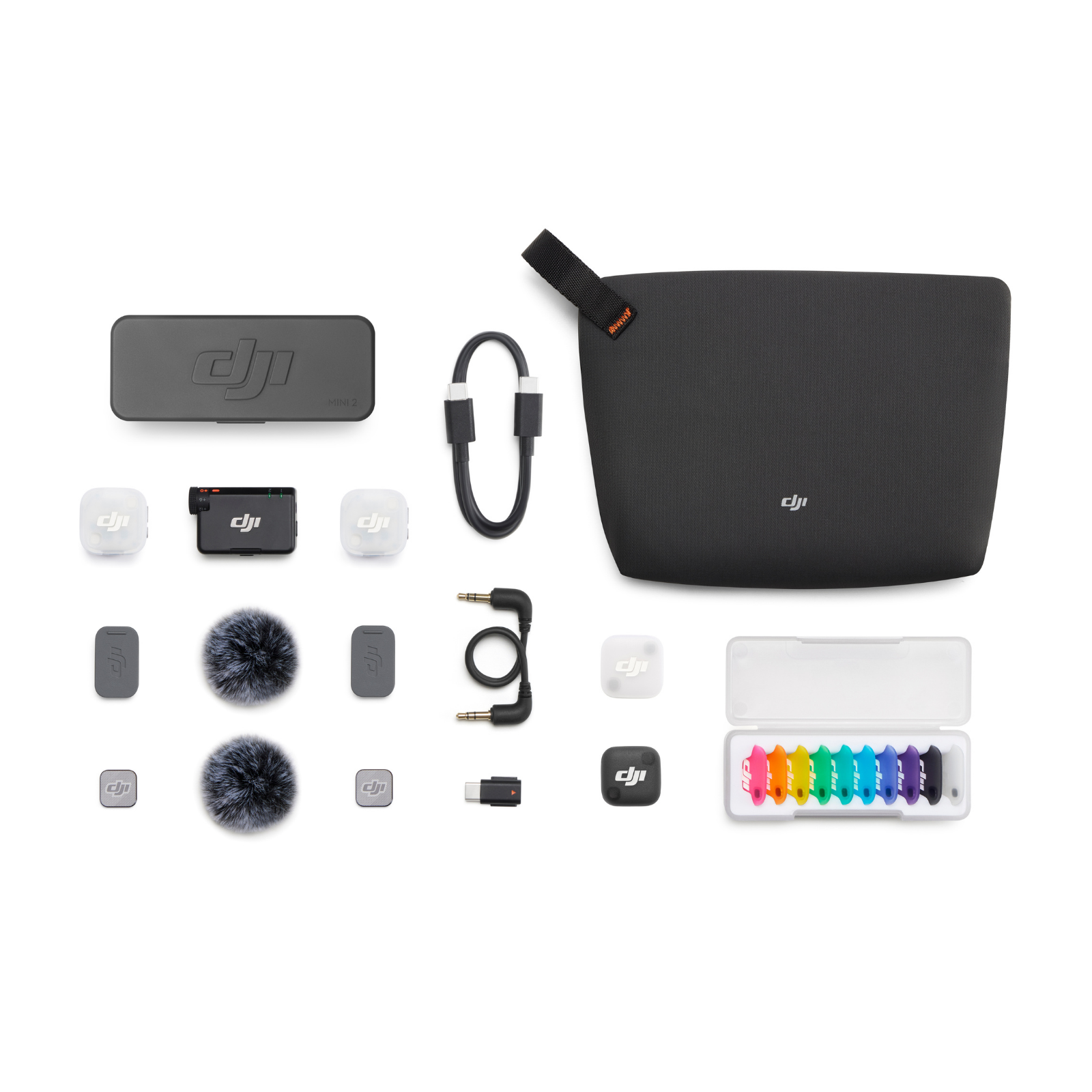 DJI Mic Mini 2 (2 TX + 1 RX + Charging Case)