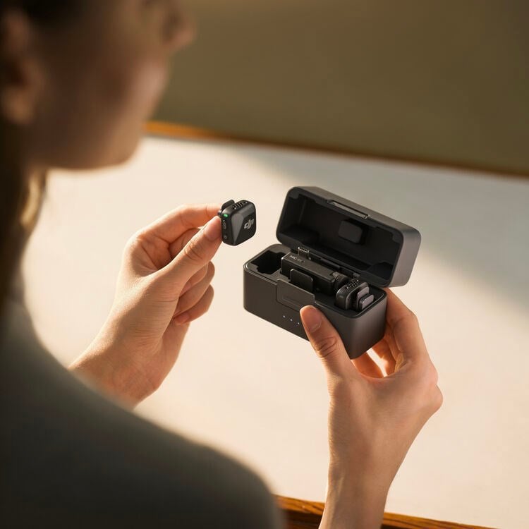 DJI Mic Mini 2 Kişilik Kablosuz Yaka Mikrofonu
