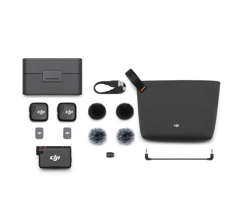 DJI Mic Mini (2TX+1RX+Şarj Kutusu)