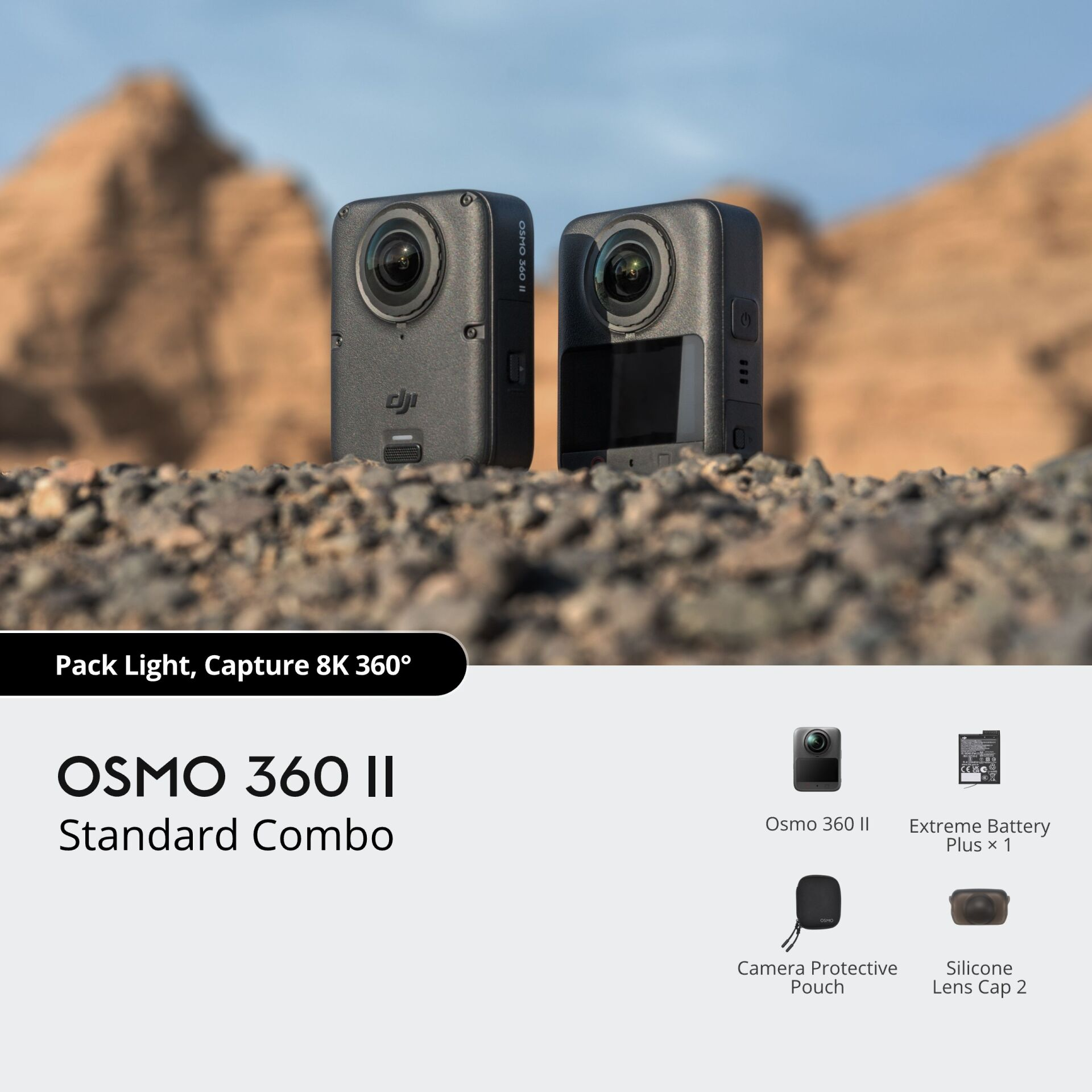 DJI Osmo 360 II Standart Combo