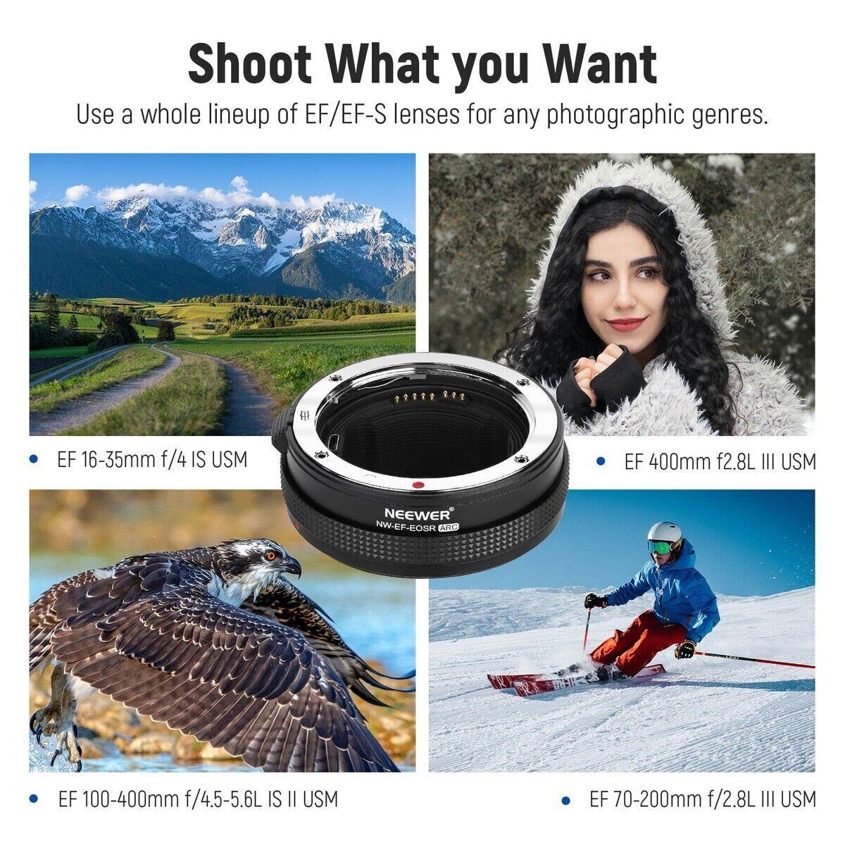 EF-EOSR CANON EF - RF AF Lens Adaptörü