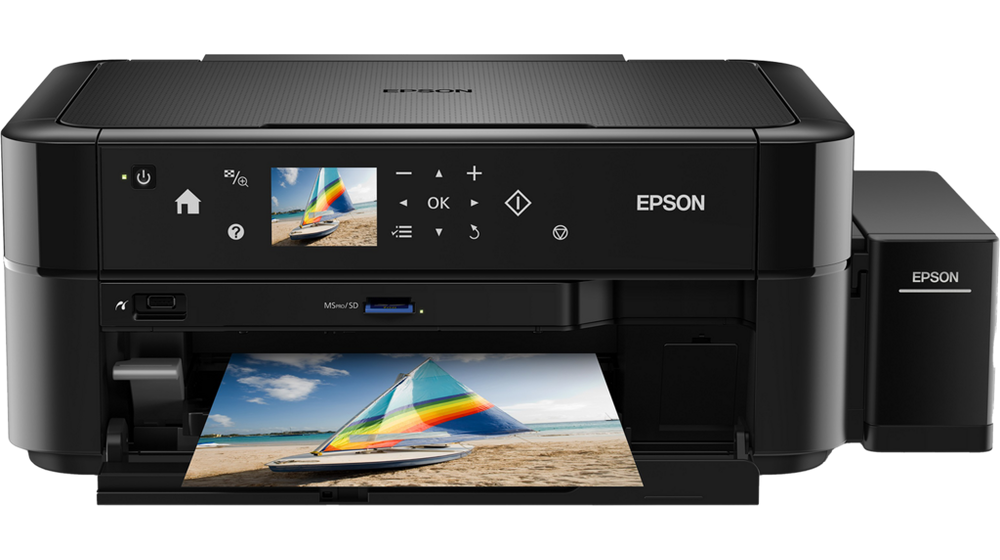 EPSON EcoTank L850 Fotokopi + Tarayıcı + Mürekkep Püskürtmeli Foto Yazıcı