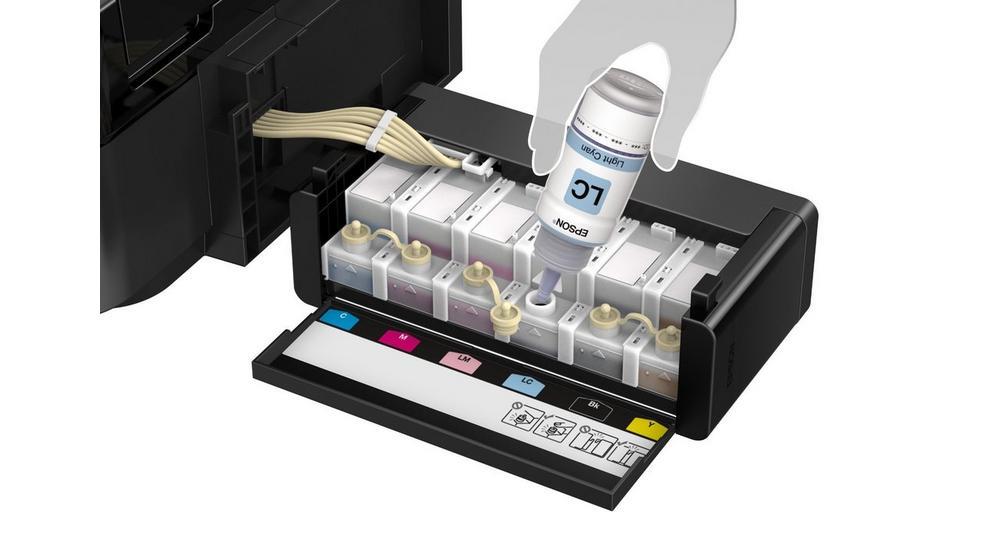 EPSON EcoTank L850 Fotokopi + Tarayıcı + Mürekkep Püskürtmeli Foto Yazıcı