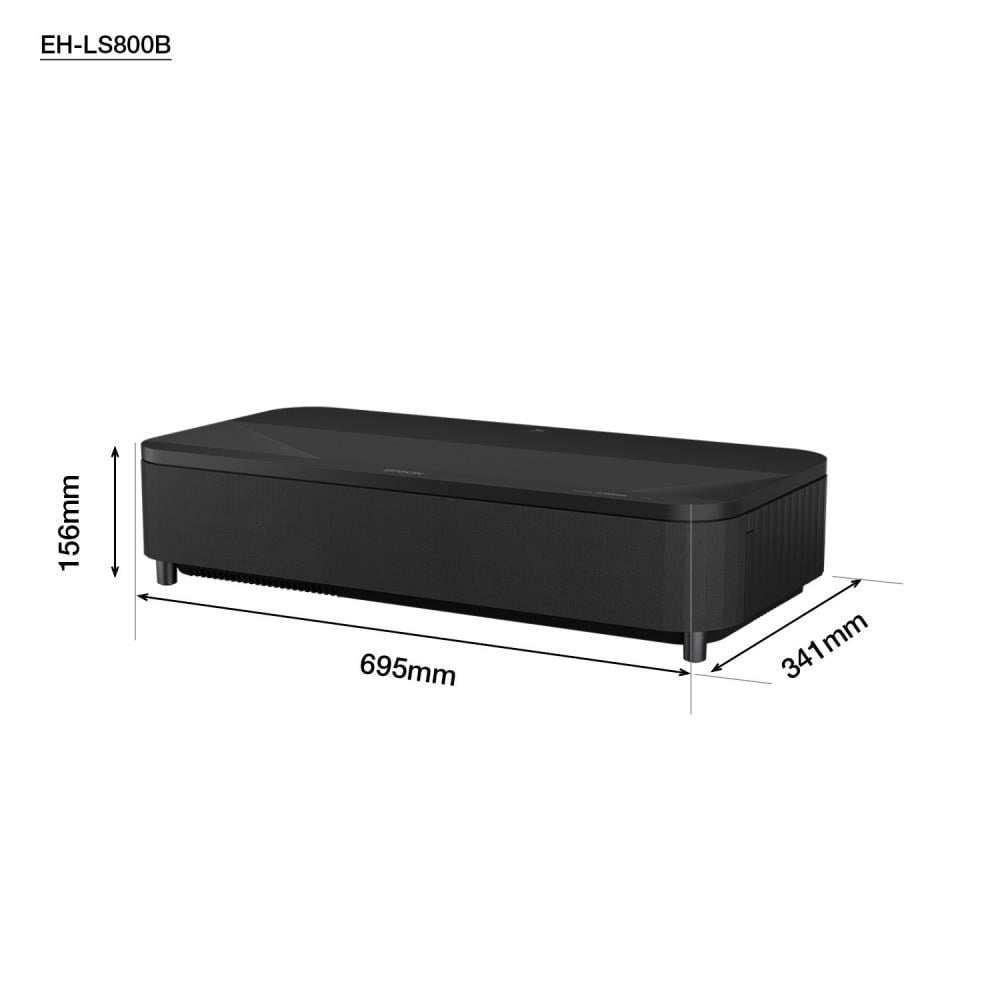 Epson EH-LS800B 4000 Süper ultra kısa mesafe projektör