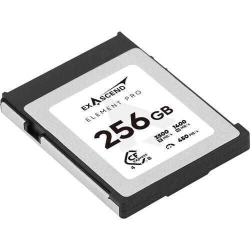 Exascend 256GB Element Pro CFexpress 4.0 Type B Hafıza Kartı 3500 Mb/S Okuma  - 1400 Mb/s Yazma Hızı
