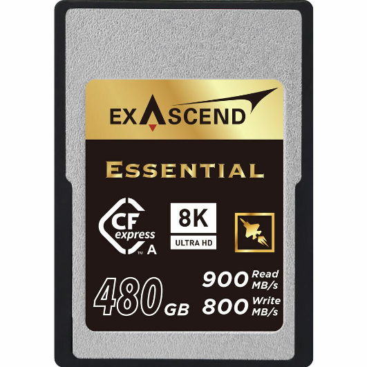 Exascend 480GB Essential Series CFexpress Type A Hafıza Kartı