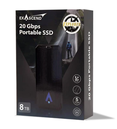 Exascend Explorer 8TB Portable SSD