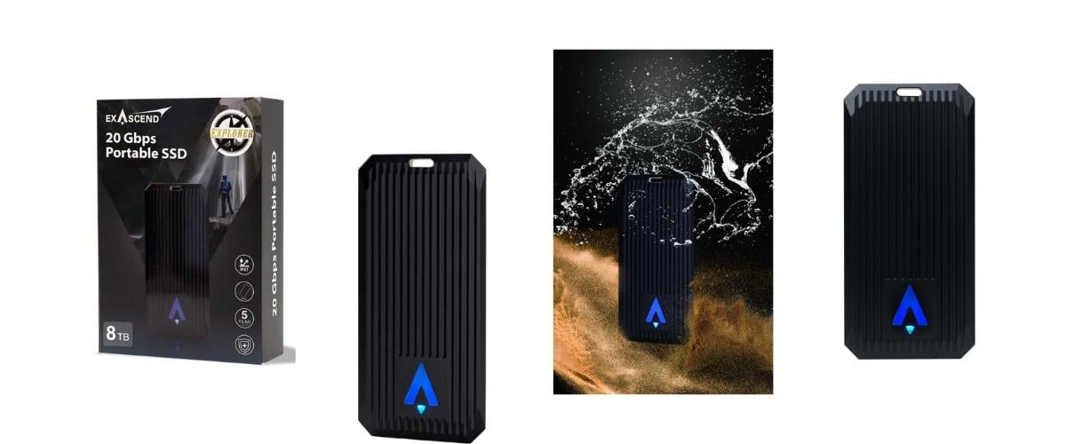 Exascend Explorer 8TB Portable SSD