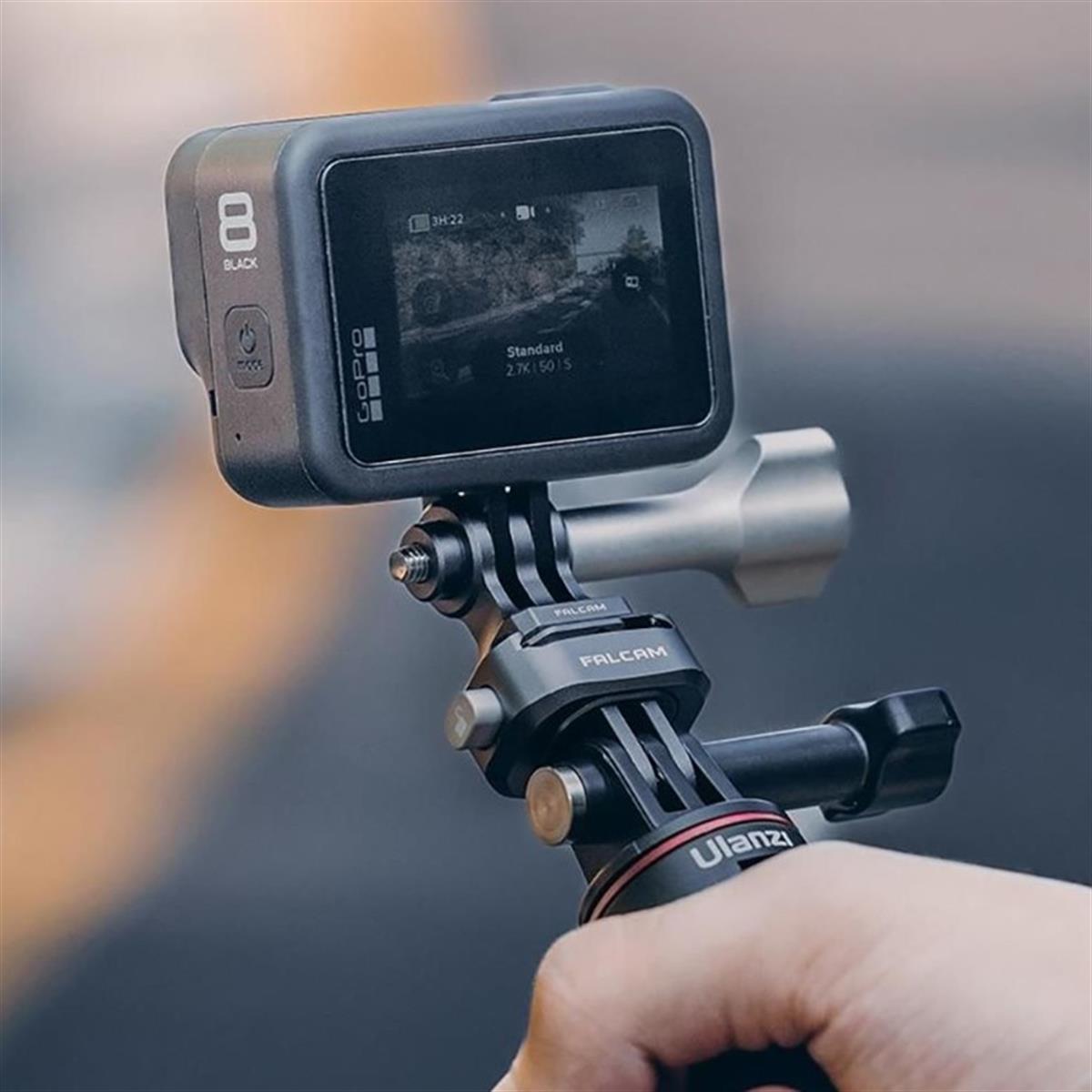 Falcam F22 Double Ears Quick Release Aksiyon Kamera Base