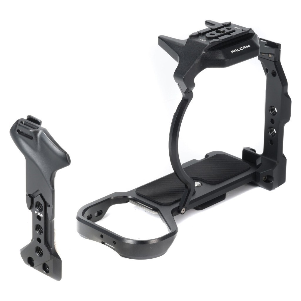 FALCAM F22 F38 F50 Quick Release Modüler Kamera Kafesi R5 II R5 R5C R6 R6 II Uyumlu Siyah - C00B4802B
