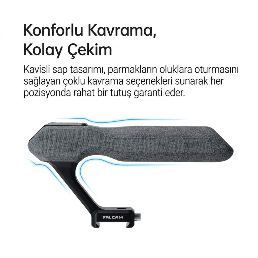Falcam F22 Portable Top Handle Üst Tutma Kolu Siyah - F22A3A12B