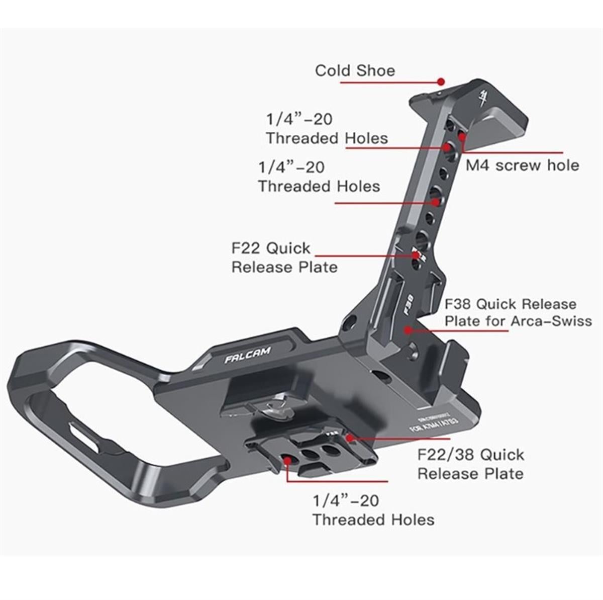 Falcam F22&F38 Quick Release L Bracket (Sony A7M4/A7S3)