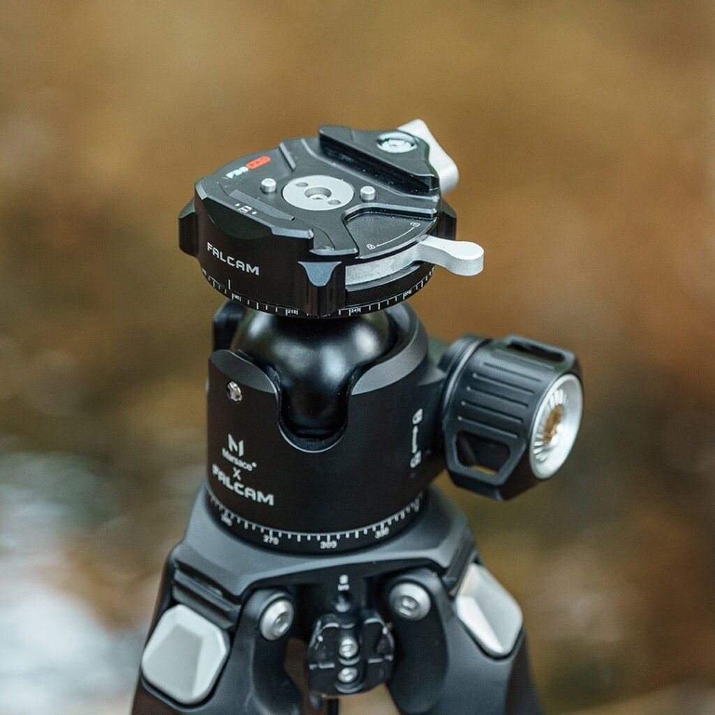 FALCAM F38 Pro XB-2R Dual Panorama Ball Head Tripod Kafası - F38B4906