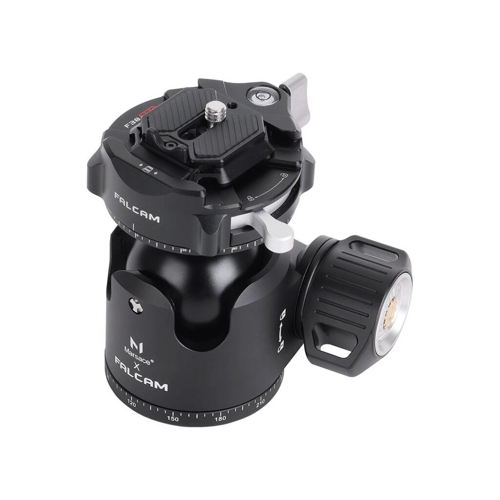 FALCAM F38 Pro XB-2R Dual Panorama Ball Head Tripod Kafası - F38B4906