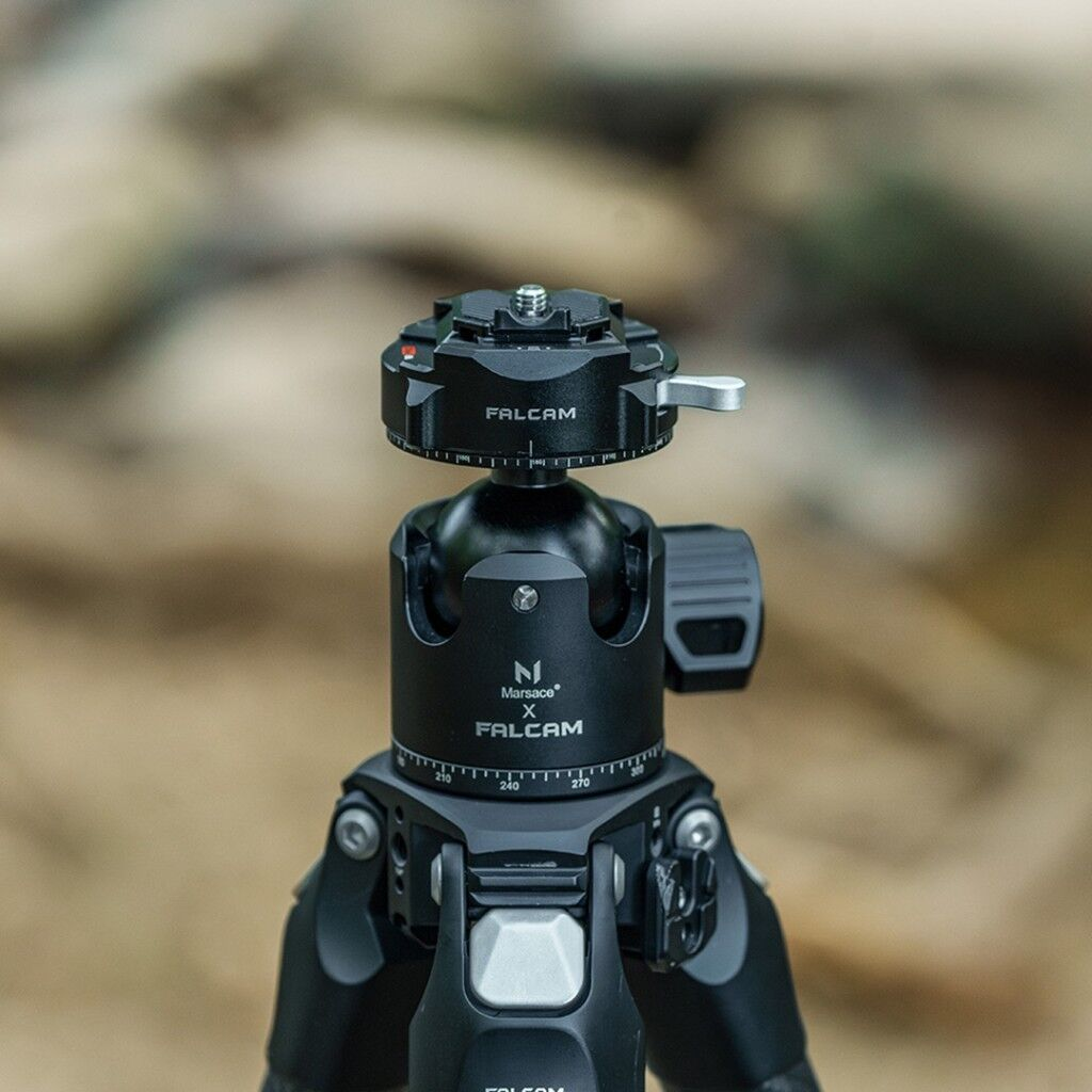 FALCAM F38 Pro XB-2R Dual Panorama Ball Head Tripod Kafası - F38B4906