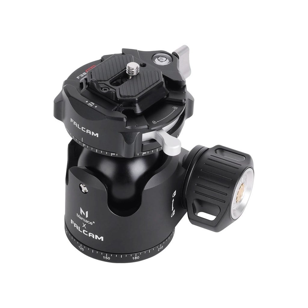 FALCAM F38 Pro XB-2R Dual Panorama Ball Head Tripod Kafası - F38B4906