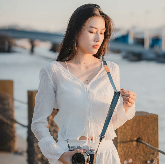 Falcam Maglink Lite Hızlı Çıkarılabilir Fotoğraf Makine Askısı - Mavi