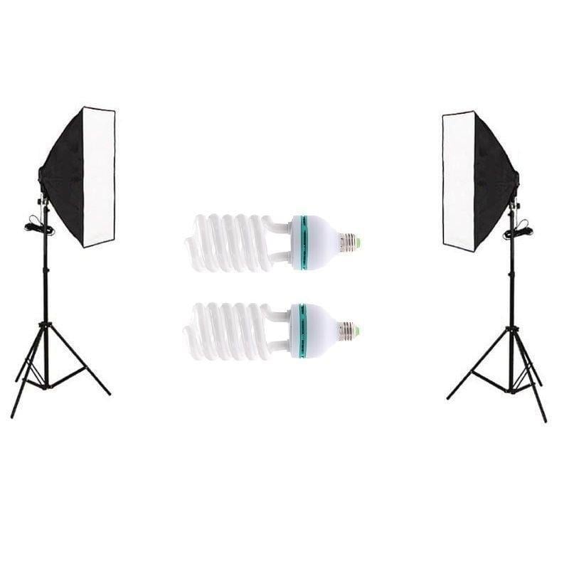 Fancier Sürekli Işık Seti 150w 60x60 Softbox -İkili
