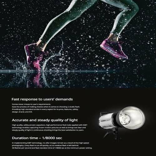 Fomex G-600 w/s Studio Flash 1/8000sn