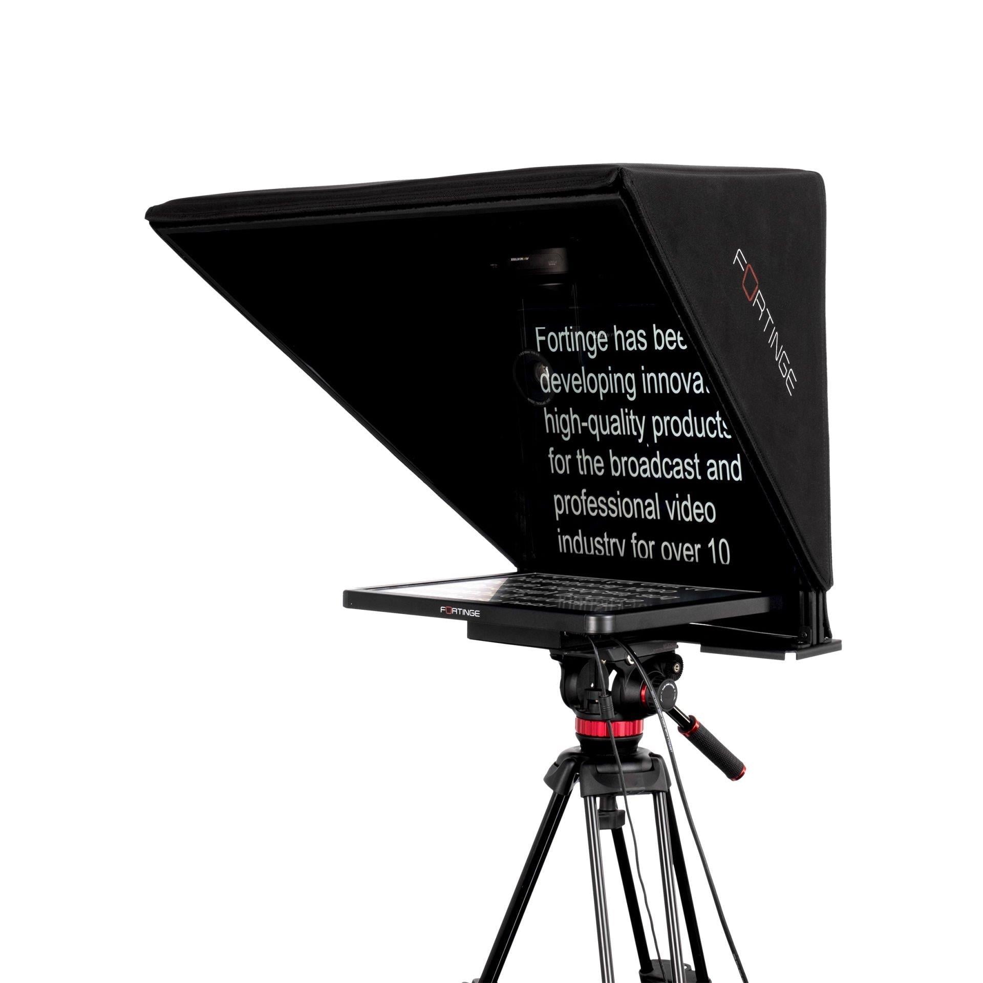 Fortinge ROBO19'' PTZ Kameralar için Stüdyo Teleprompter