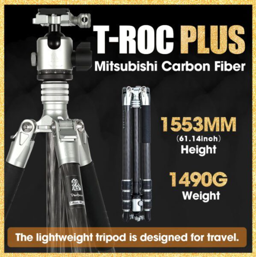 Fotopro T-Roc PLUS Profesyonel Tripod