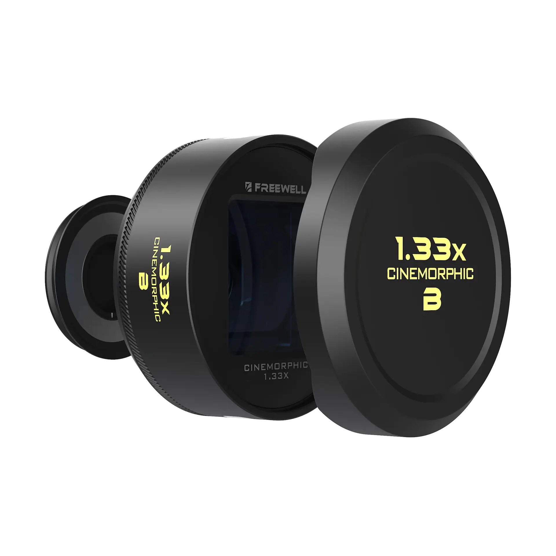 Freewell 1.33x Anamorphic Lens for Freewell Smartphone with 17mm Mount (Gold Flare)