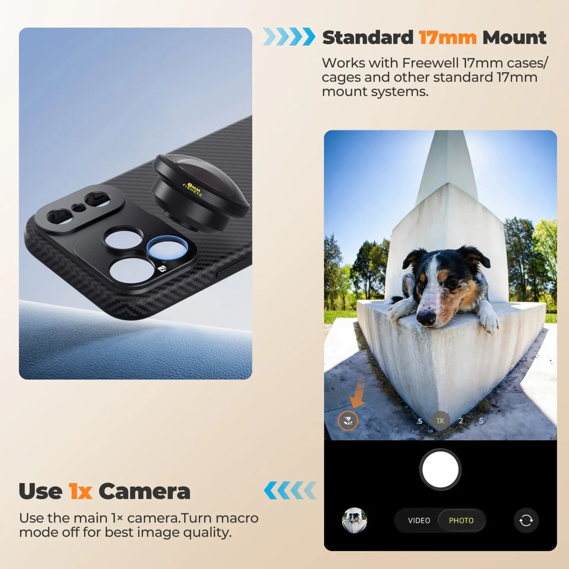 Freewell 8mm Fisheye Lens