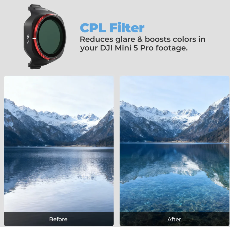 Freewell DJI Mini 5 Pro CPL Filter