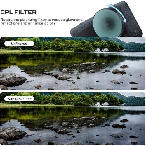 Freewell DJI Osmo Action 5 Pro Filters Mega 12Pack
