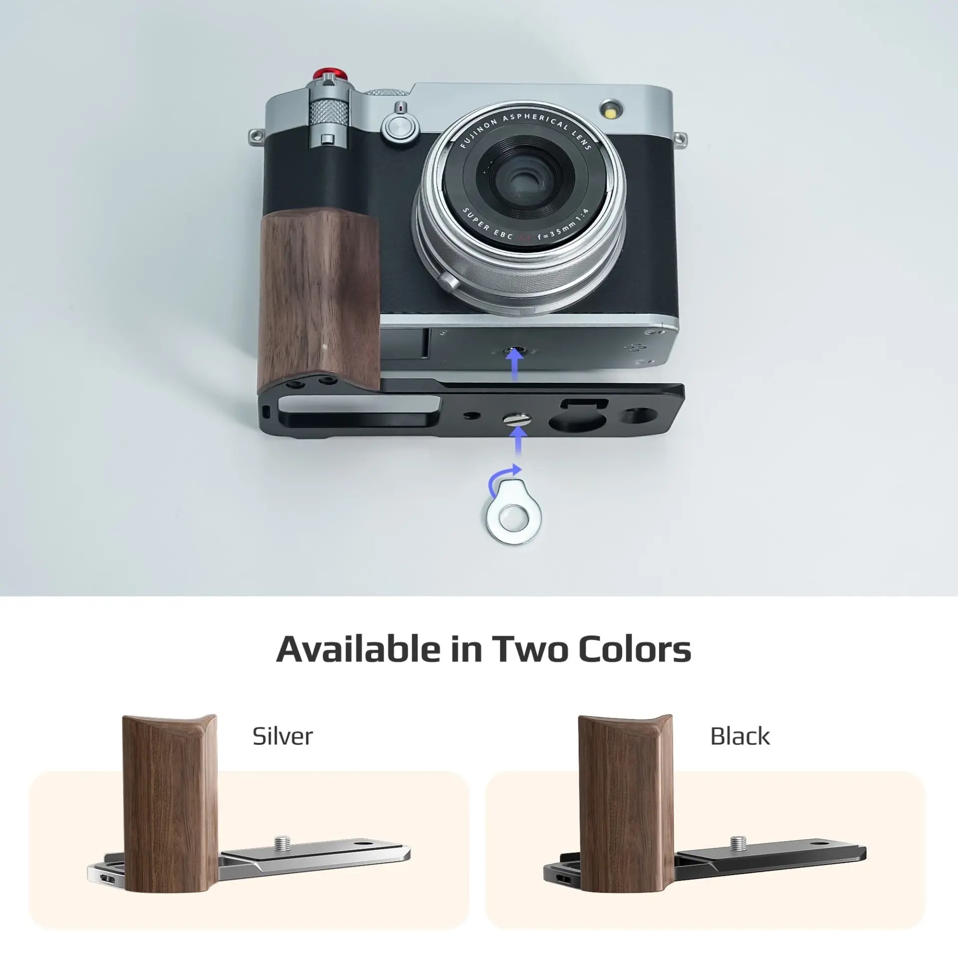 Freewell Fuji GFX100RF L Bracket Premium Grip