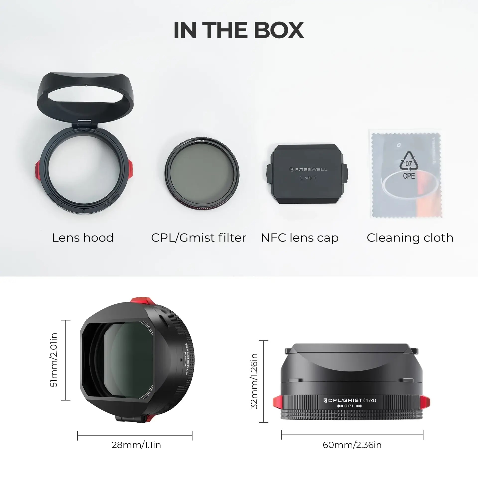 Freewell Fuji GFX100RF Real Lens Hood