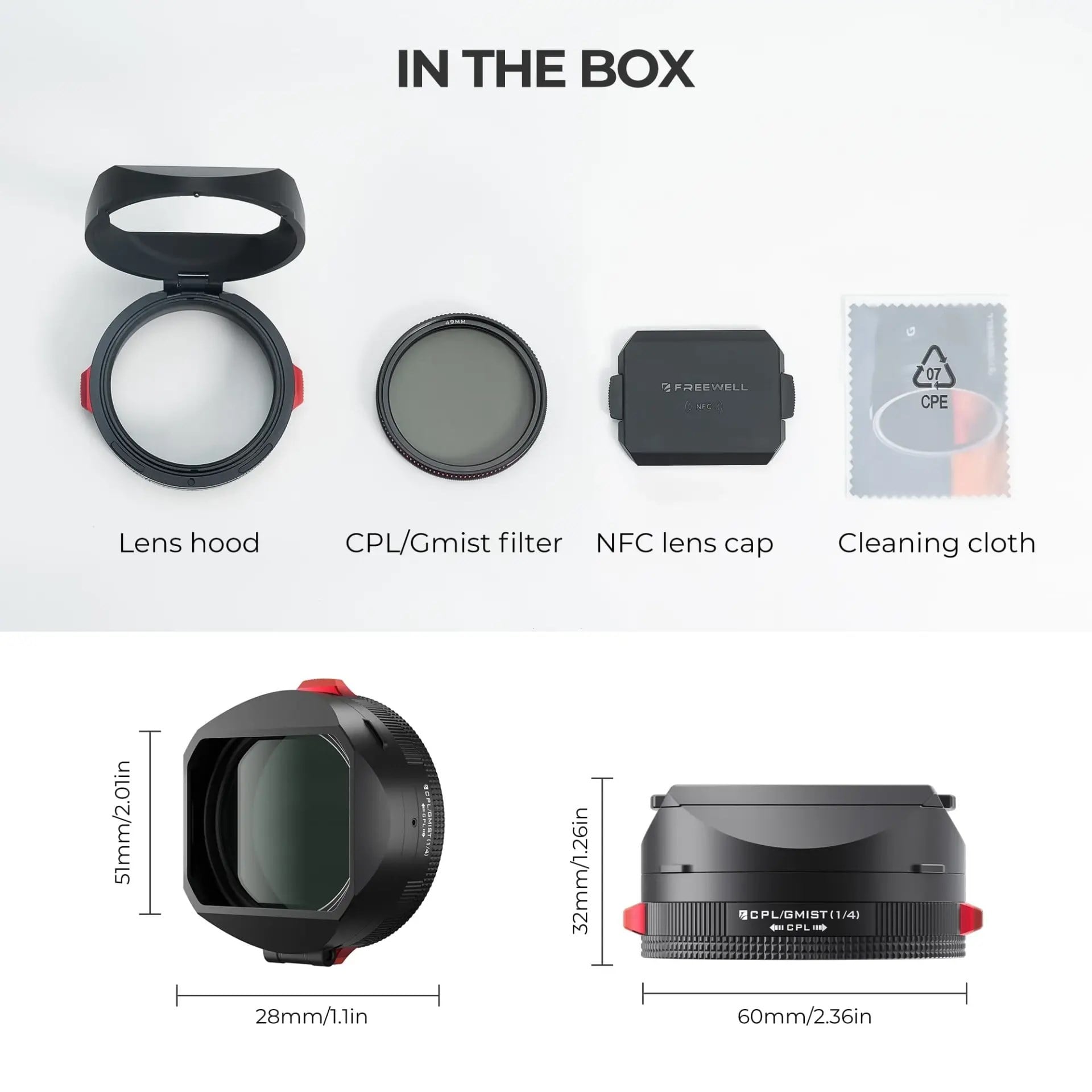 Freewell Fuji GFX100RF Real Lens Hood