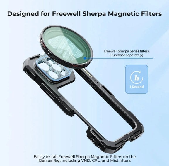 Freewell Genius Rig Cage for iPhone 17 Pro Max