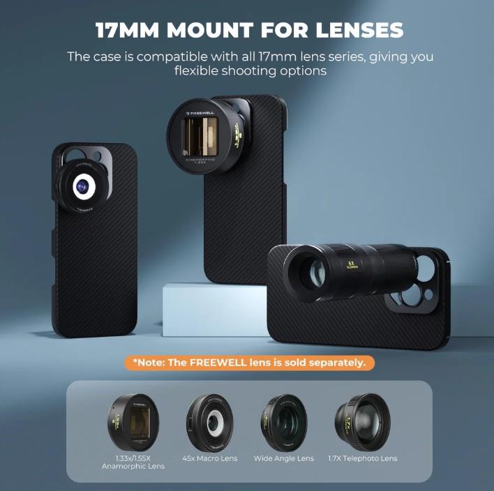 Freewell iPhone 16 Pro Max Filmmaker Case