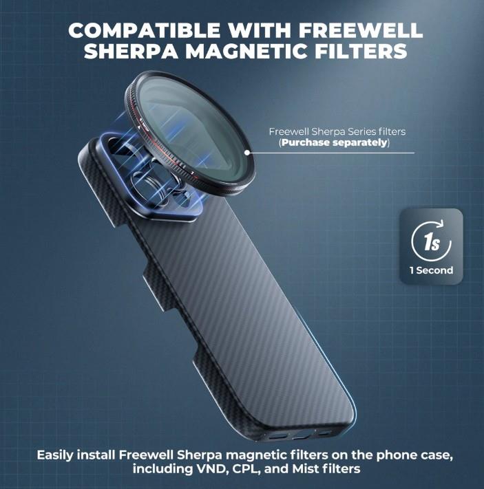 Freewell iPhone 16 Pro Max Filmmaker Case