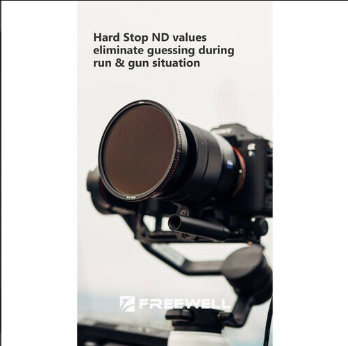 Freewell Mist Edition Threaded Bright Day Variable ND Filter (2-5 Stops, 77mm)