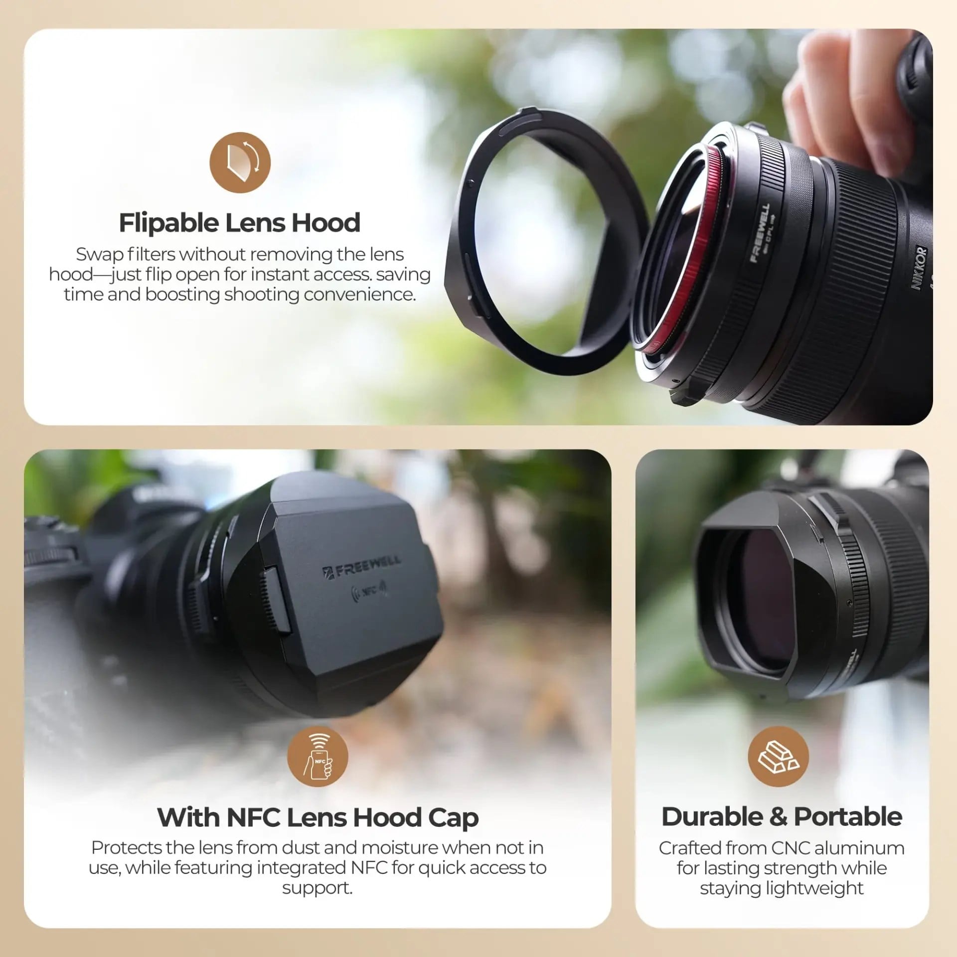 Freewell Nikkor Z 40mm F/2 Real Lens Hood