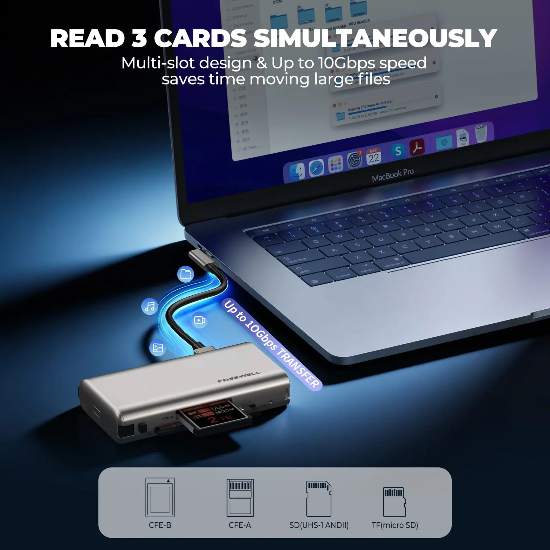 Freewell Pro Kart Okuyucu Plus & Pro SSD Link Bundle