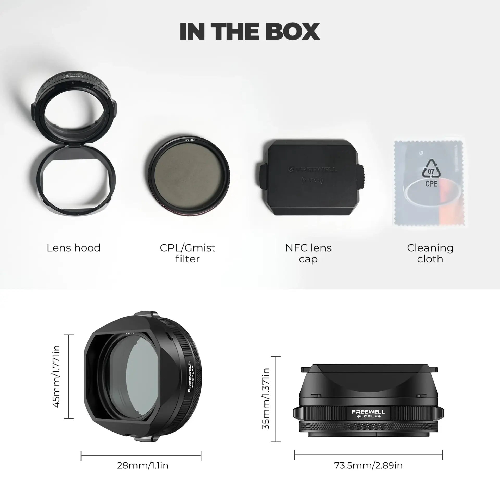 Freewell Sony RX1R III The Real Lens Hood