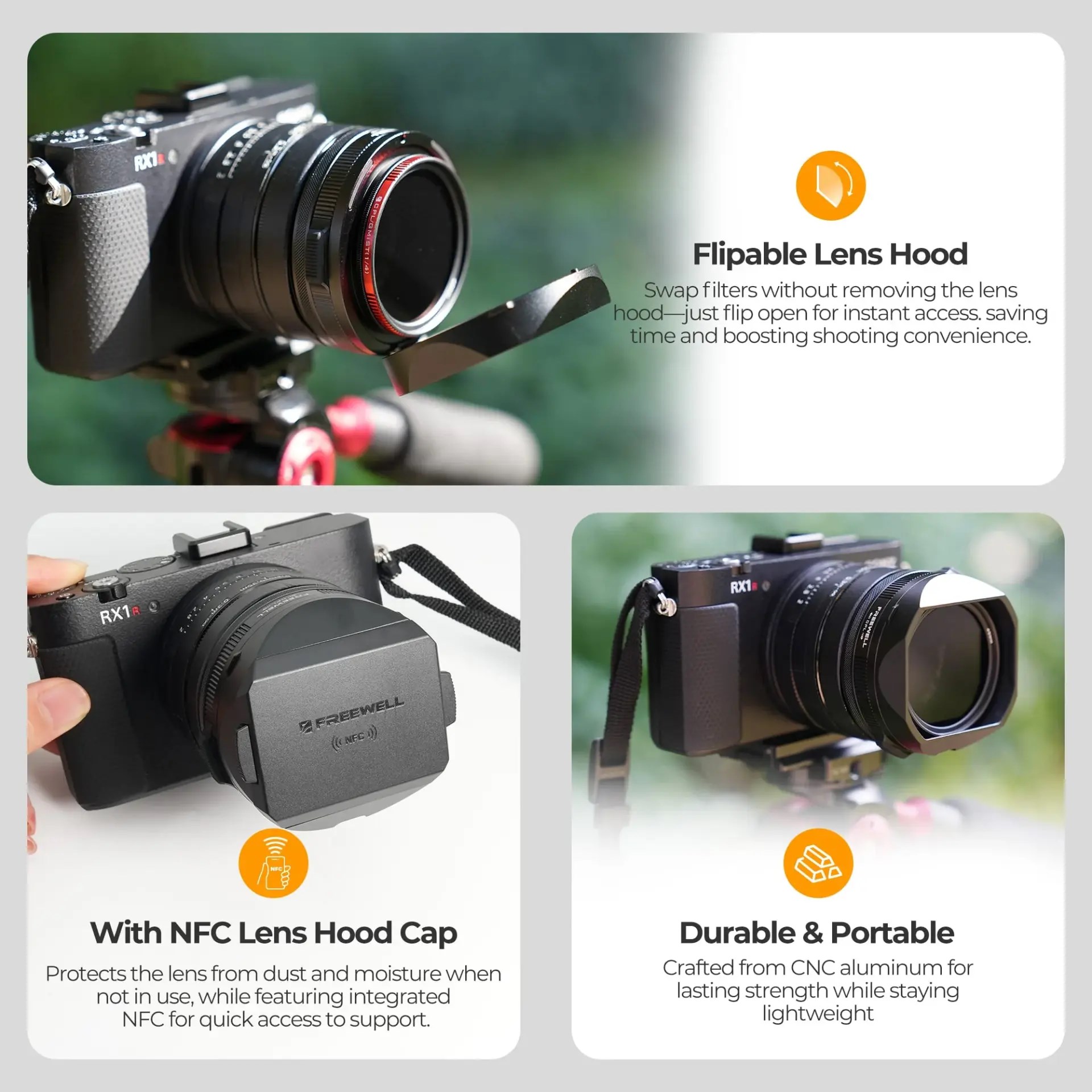 Freewell Sony RX1R III The Real Lens Hood