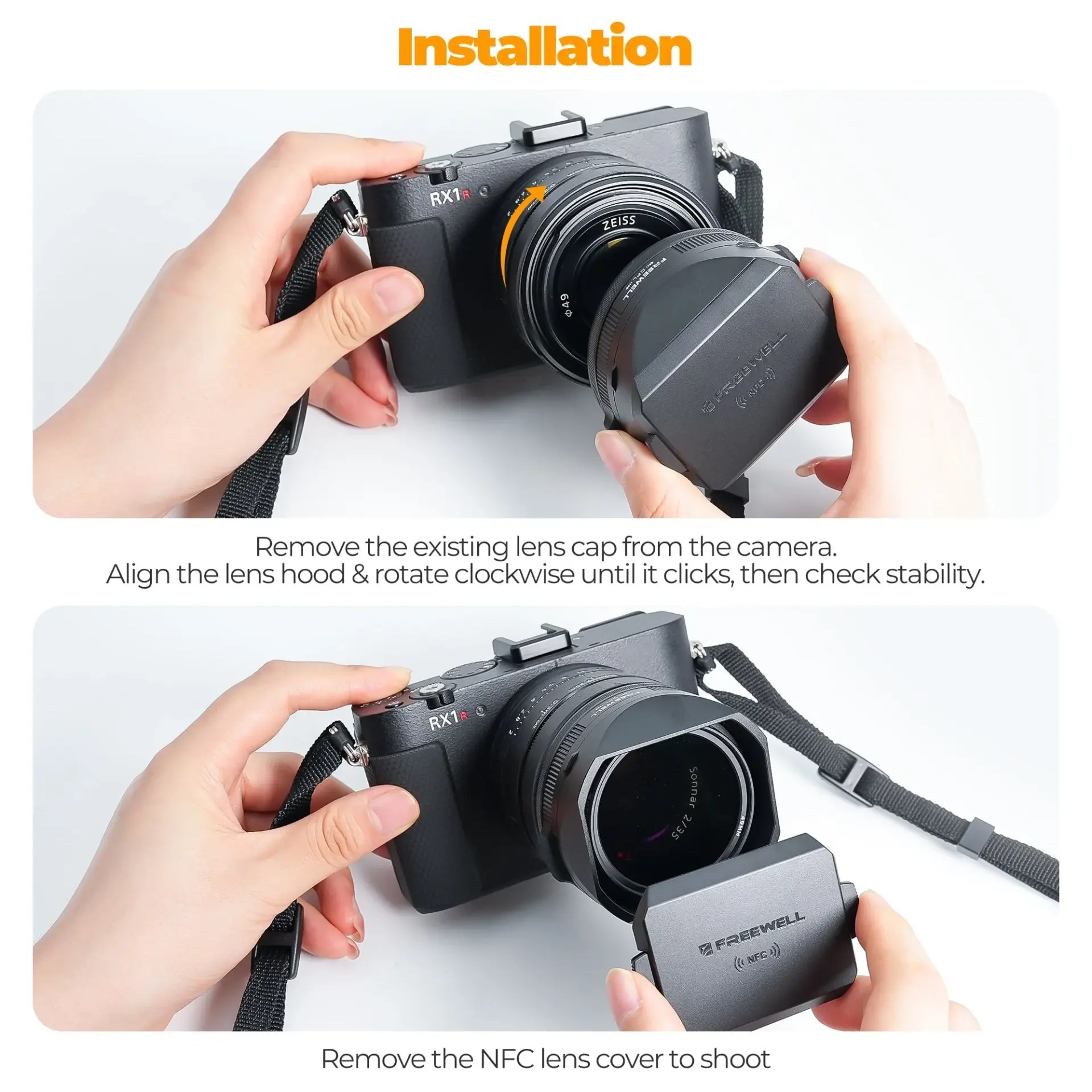 Freewell Sony RX1R III The Real Lens Hood