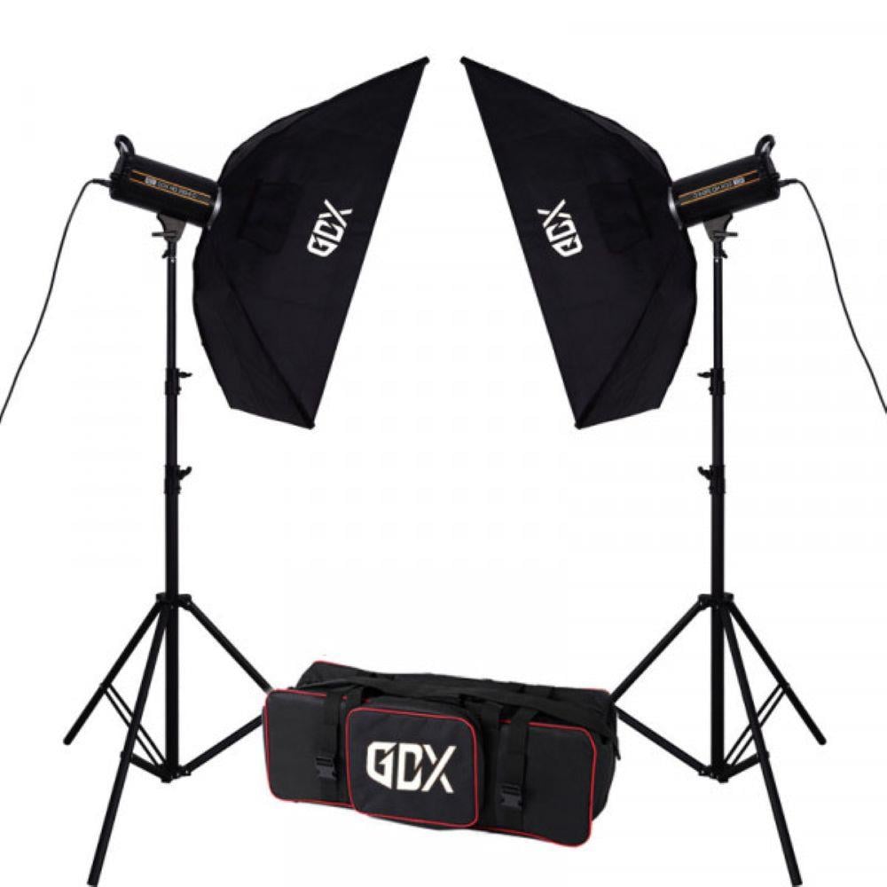 Gdx HD-120II C BiColor 2'li Işık Seti 120W Fotoğraf ve Video LED Işığı