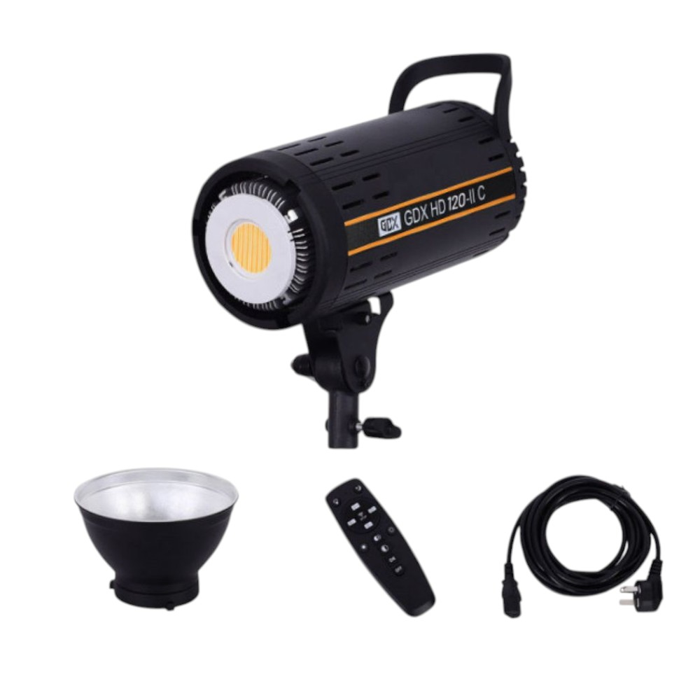 GDX HD-120II C BiColor 2'li Işık Seti 120W Fotoğraf ve Video LED Işığı