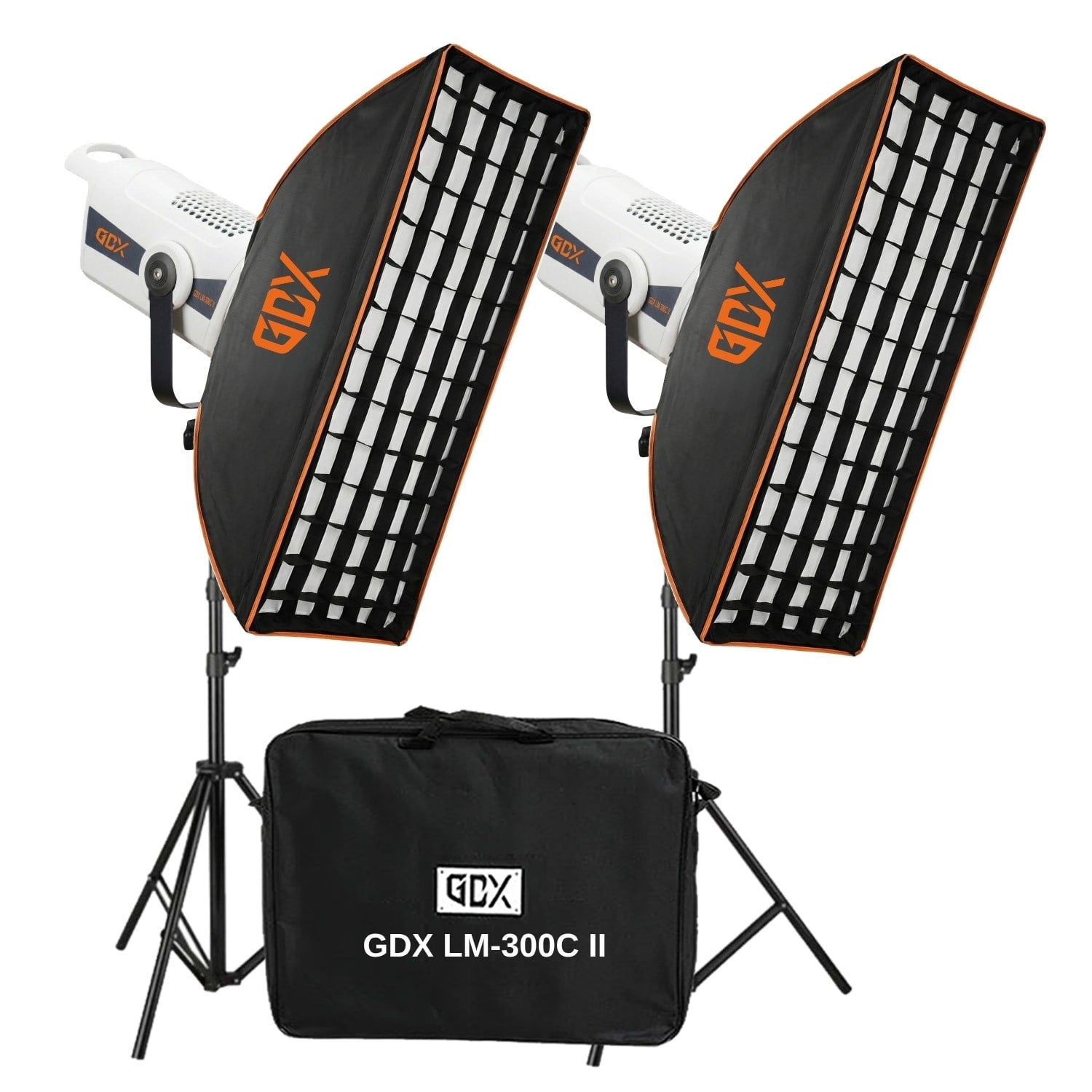 GDX LM-300C II İkili Set Video ve Fotoğraf Sürekli Işık