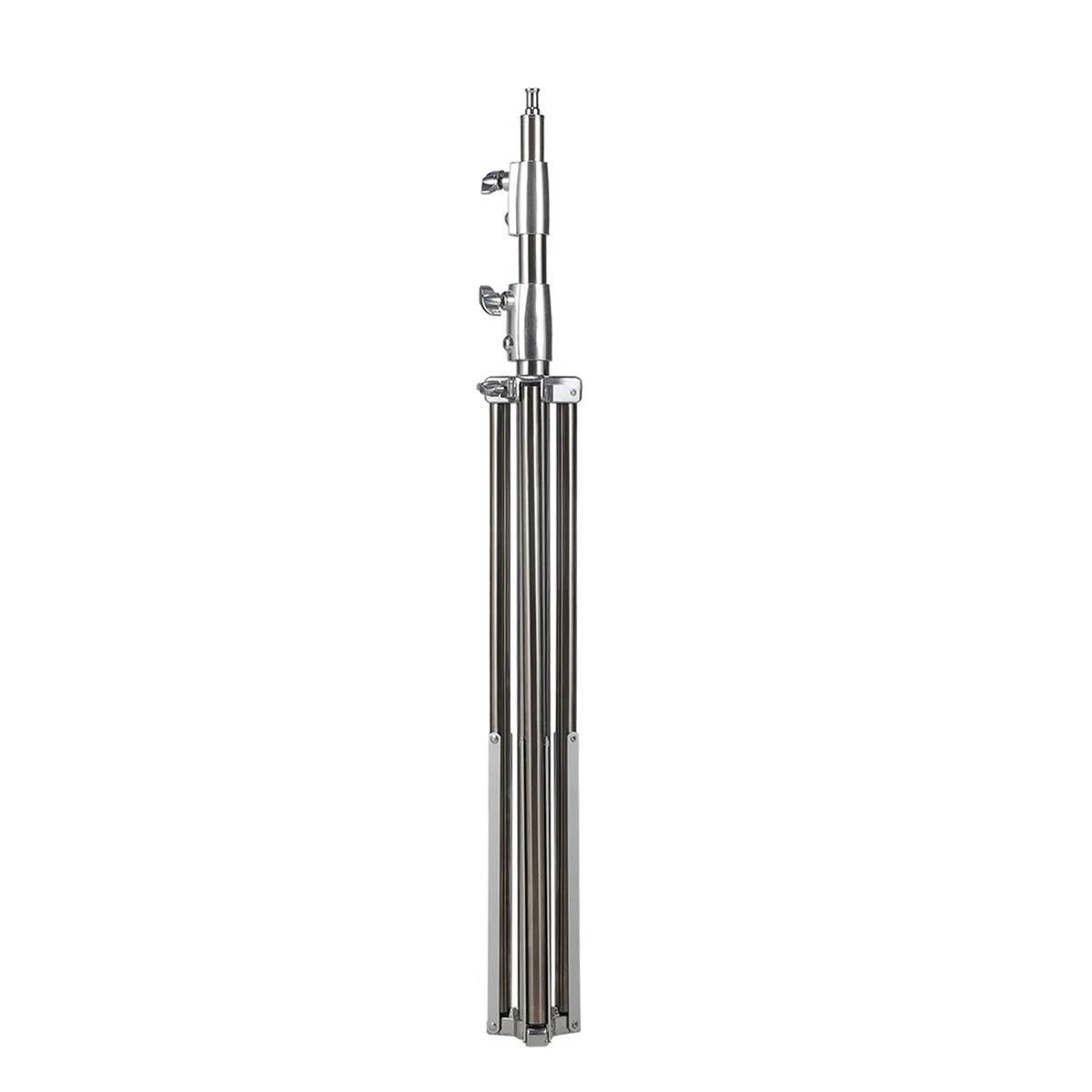 Gdx LS-260D Gümüş Kalın Işık Ayağı (260 cm)