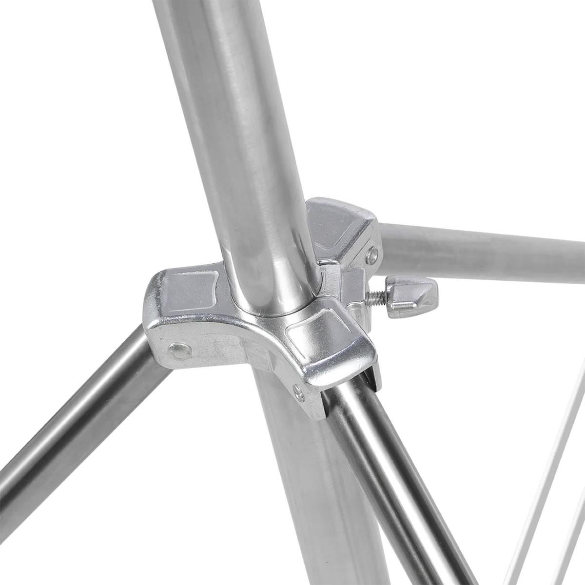 Gdx LS-260D Gümüş Kalın Işık Ayağı (260 cm)